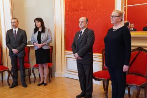 The awarding of employees of the Medical University of Bialystok The awarding of employees of the Medical University of Bialystok