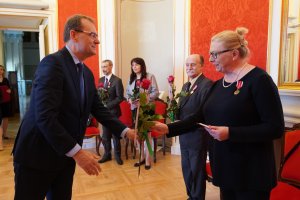 The awarding of employees of the Medical University of Bialystok The awarding of employees of the Medical University of Bialystok