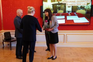 The awarding of employees of the Medical University of Bialystok The awarding of employees of the Medical University of Bialystok