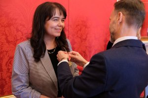 The awarding of employees of the Medical University of Bialystok The awarding of employees of the Medical University of Bialystok