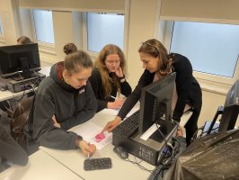 Konsultacje z Projektu Biologia i chemia po akademicku 3 odbyły się w Zakładzie Histologii i Embriologii UMB