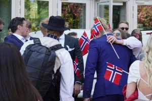 Norwegian Students from the MUB Celebrate Constitution Day