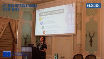 1st MUB International Staff Week już za nami!