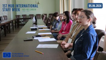 1st MUB International Staff Week już za nami!