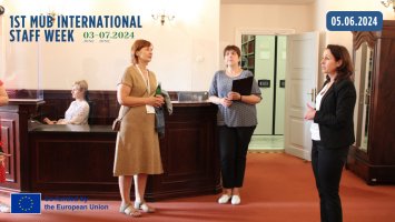 1st MUB International Staff Week już za nami!