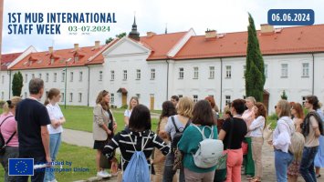 1st MUB International Staff Week już za nami!