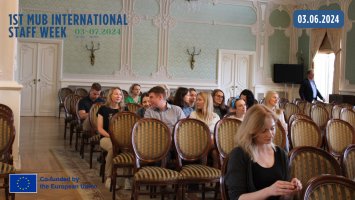 1st MUB International Staff Week już za nami!