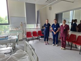 Wizyta studyjna UMB w obszarze dydaktyki pediatrii i pielęgniarstwa pediatrycznego