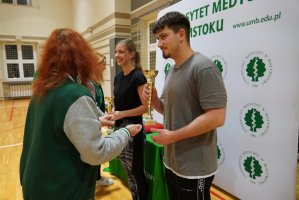 Zakończenie zmagań w tenisie stołowym – XIV Akademicki Turniej Sportowy UMB Zakończenie zmagań w tenisie stołowym – XIV Akademicki Turniej Sportowy UMB