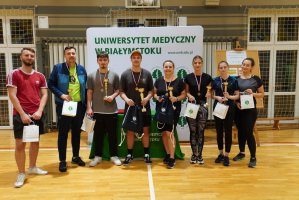 Zakończenie zmagań w tenisie stołowym – XIV Akademicki Turniej Sportowy UMB Zakończenie zmagań w tenisie stołowym – XIV Akademicki Turniej Sportowy UMB