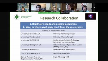 Kolejna prezentacja potencjału UMB dla międzynarodowej społeczności Uniwersytetu Europejskiego EUNICE Kolejna prezentacja potencjału UMB dla międzynarodowej społeczności Uniwersytetu Europejskiego EUNICE