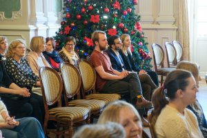 Bibliotekarze w Pałacu Branickich