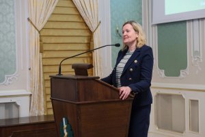 Bibliotekarze w Pałacu Branickich