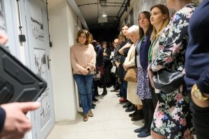 Bibliotekarze w Pałacu Branickich