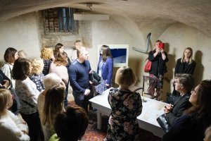 Bibliotekarze w Pałacu Branickich