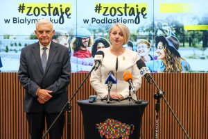 Rusza kampania „Zostaję w Białymstoku, zostaję w Podlaskiem” Rusza kampania „Zostaję w Białymstoku, zostaję w Podlaskiem”
