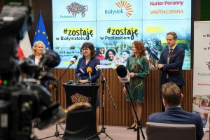 Rusza kampania „Zostaję w Białymstoku, zostaję w Podlaskiem” Rusza kampania „Zostaję w Białymstoku, zostaję w Podlaskiem”