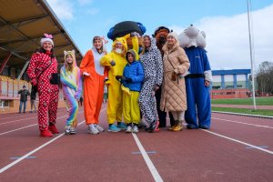 W piżamach dla śmiechu i ... onkologii