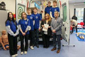 Wsparcie przyszłych ratowników medycznych - umowa z ZSTiO w Białymstoku