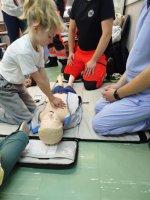 Czym skorupka za młodu nasiąknie … studenci ratownictwa medycznego edukują 7- latków