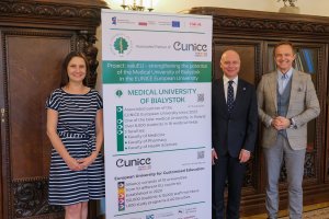 Deepening cooperation within the EUNICE European University. Visit of the Vice-Rector of the Poznan University of Technology to UMB