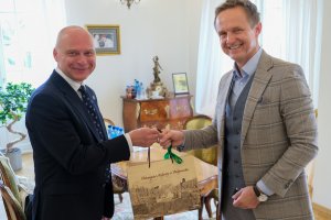 Deepening cooperation within the EUNICE European University. Visit of the Vice-Rector of the Poznan University of Technology to UMB