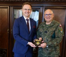 Bezpieczne Podlasie – wizyta Dowódcy 16 Pomorskiej Dywizji Zmechanizowanej Bezpieczne Podlasie – wizyta Dowódcy 16 Pomorskiej Dywizji Zmechanizowanej