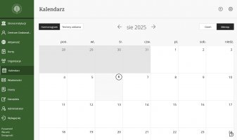 Ekran: Kalendarz Ekran: Kalendarz