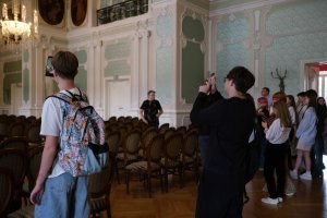 Młodzież zza wschodniej granicy z wizytą w UMB