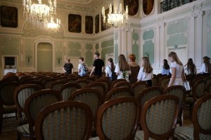 Młodzież zza wschodniej granicy z wizytą w UMB