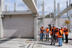 Wizyta na budowie „Abecadła Medycyny” Wizyta na budowie „Abecadła Medycyny”