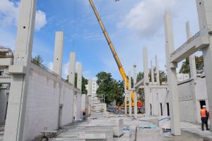 Wizyta na budowie „Abecadła Medycyny” Wizyta na budowie „Abecadła Medycyny”