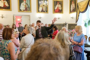 Odkrywamy tajemnice Złotych Pokojów w Pałacu Branickich. Kolejne spotkania 17, 19 i 24 września! Odkrywamy tajemnice Złotych Pokojów w Pałacu Branickich. Kolejne spotkania 17, 19 i 24 września!