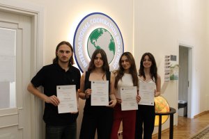 Interns from Kazakhstan and Georgia have completed their internships at the MUB Interns from Kazakhstan and Georgia have completed their internships at the MUB