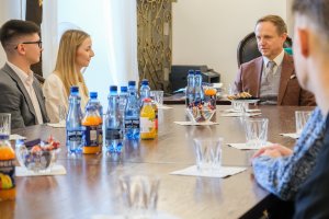 Spotkanie Rektora z Parlamentem Studentów UMB