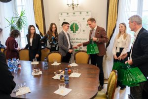 Spotkanie Rektora z Parlamentem Studentów UMB