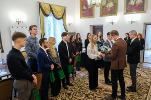 Spotkanie Rektora z Parlamentem Studentów UMB