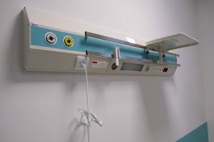 E2 - z wizytą medialną w nowych przestrzeniach szpitalnych przy ul. Żurawiej