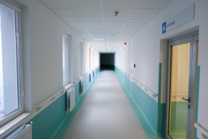 E2 - z wizytą medialną w nowych przestrzeniach szpitalnych przy ul. Żurawiej