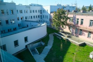 E2 - z wizytą medialną w nowych przestrzeniach szpitalnych przy ul. Żurawiej