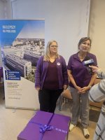 Światowy Dzień Wcześniaka w USK. Szpital podświetlono na fioletowo Światowy Dzień Wcześniaka w USK. Szpital podświetlono na fioletowo