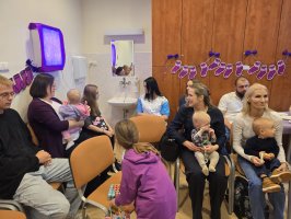 Światowy Dzień Wcześniaka w USK. Szpital podświetlono na fioletowo Światowy Dzień Wcześniaka w USK. Szpital podświetlono na fioletowo