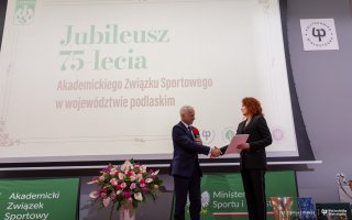 Gala 75-lecia AZS Białystok – święto akademickiego sportu i ludzi, którzy tworzą jego historię