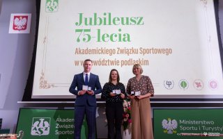 Gala 75-lecia AZS Białystok – święto akademickiego sportu i ludzi, którzy tworzą jego historię