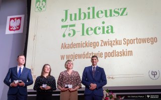 Gala 75-lecia AZS Białystok – święto akademickiego sportu i ludzi, którzy tworzą jego historię