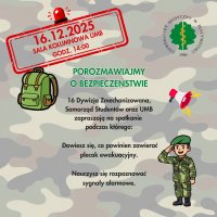 Porozmawiajmy o bezpieczeństwie. Spotkanie z 16 Dywizją Zmechanizowaną już 16 grudnia Porozmawiajmy o bezpieczeństwie. Spotkanie z 16 Dywizją Zmechanizowaną już 16 grudnia