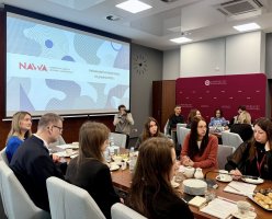 Współpraca międzynarodowa w praktyce – udział w spotkaniu z przedstawicielami NAWA