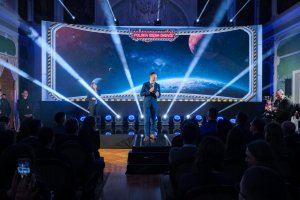 Kosmos inspiracji. Wizyta polskiego astronauty dr. Sławosza Uznańskiego-Wiśniewskiego w UMB