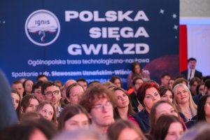 Kosmos inspiracji. Wizyta polskiego astronauty dr. Sławosza Uznańskiego-Wiśniewskiego w UMB