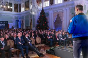 Kosmos inspiracji. Wizyta polskiego astronauty dr. Sławosza Uznańskiego-Wiśniewskiego w UMB